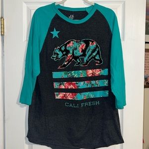 Gently worn 3/4 sleeve shirt